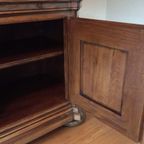 Vintage Eiken Toogkast (b155xh210xd65) thumbnail 2