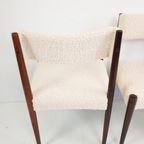 3 Vintage Bovenkamp? Stoelen Teddy Palissander Eetkamerstoel thumbnail 5
