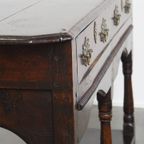 Unieke Antieke Side Table/ Dresser Uit Begin 18e Eeuw Met Een Onvoorstelbaar Patina thumbnail 10