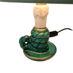Vintage Franse Keramieken Lamp thumbnail 5