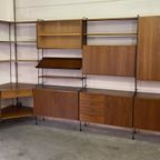 Omnia Shelf System In Teak By Ernst Dieter Hilker 1960S thumbnail 19