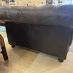 Stoere Vintage Xxl Chesterfield 5 A 6 Zits Bank Zwart thumbnail 5