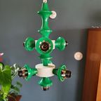 Originele Jaren 70 Space Age Sputnik Plafondlamp thumbnail 11