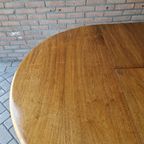 A A Patijn Vintage Ovale Ronde Tafel Eettafel Jaren 60 thumbnail 6