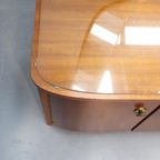 Vintage Kaptafel | Jaren 60 | Drieluik Spiegel thumbnail 16
