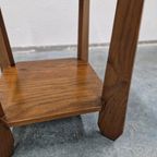 Amsterdamse School Artdeco Bijzettafel Plantentafel Zuil thumbnail 14