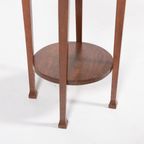 Mid-century Side Table With Brass Top, 1960’s thumbnail 4