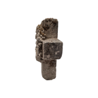 Oude Frans Zandstenen Graf Ornament, 1e Helft 20e Eeuw thumbnail 4