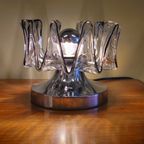 Vintage Glazen Murano Italië Tafellamp Bureaulamp Lamp thumbnail 12