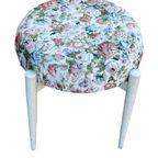 Vintage Krukje Jaren 60 Bloemenmotief Ottoman thumbnail 8