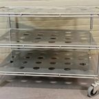 Vintage Niels Gammelgaard Tunsta Design Trolley, Ikea thumbnail 14