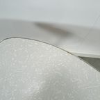Hoge Bijzettafel Met Grijs Wit Formica Blad, Salontafel thumbnail 5