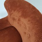 Artifort Oranje Rib Fauteuil | Theo Ruth Armchair Orange thumbnail 8