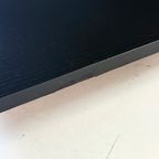 Zwart Houten Vintage Salontafel Van Fiarm Met Chromen Details thumbnail 12