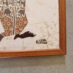 Set Van 2 Batik Schilderijen Schilderij thumbnail 5