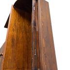 Vintage Houten Bureau Met Rolluik – Retro Stijl thumbnail 11