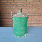 Antieke Metalen Petroleum Kan Goed Bus thumbnail 9