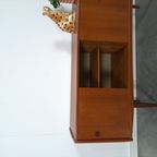 Teak Fineer Dressoir Met Lades Uit Zweden thumbnail 7