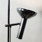 Chrome Floor Lamp By Sölken Leuchte, 1960S thumbnail 8