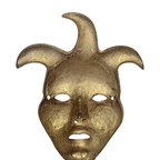 Vintage Messing Carnavals Masker thumbnail 5