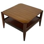 Vintage Salontafel Coffee Table Jaren 70 Design Teak Fineer thumbnail 12