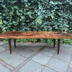 Macassar Ebbenhout Salontafel, Deens Design ‘50/‘60 Vintage thumbnail 9