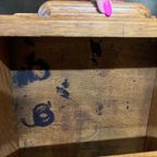 Vintage Amerikaans Rolluikbureau In Massief Eik/retro Bureau thumbnail 7