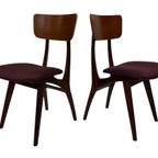 Vintage Eetkamerstoelen Teak Design Jaren 60 thumbnail 12