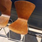Set Van 3 Deens Design Vintage Vlinderstoelen, Stoelen😍 thumbnail 8