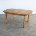 Vintage Eettafel | Tafel | Verlengbaar | Brutalist | Kjaernulf thumbnail 7