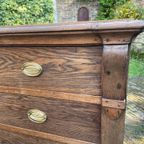 Oud Hollandse Dressoir Ladenkast Commode 154 Cm. thumbnail 20