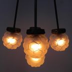 Art Deco Hanglamp Met 5 Bollen Aan 5 Stangen thumbnail 12