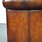 Luxe 2,5 Zits Schapenleren Bank Met Stoffen Kussens In Engelse Stijl thumbnail 5