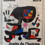 Miro Art-Print Tentoonstellings-Affiche Unesco thumbnail 6