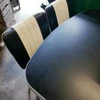 Blackstone "American" Diner Tafel Merk Bel Air Met 6 Stoelen thumbnail 5