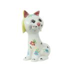 Italiaans Keramiek Poes Spaarpot Katten Beeld Quadrifoglio thumbnail 8