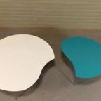 Set Van 2  Retro Modulaire Salontafels, Kidney Shape thumbnail 12