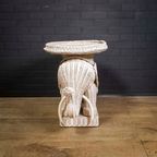 Wicker Elephant Sidetable thumbnail 4