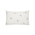 Kave Home - Kussenhoes Sadurni 100% Wit Linnen Met Bloemenborduursel thumbnail 5