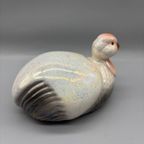 Art Deco Watervogel Porselein Parelmoerglans thumbnail 2