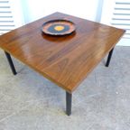 Prachtige Vintage Midcentury Salontafel thumbnail 4