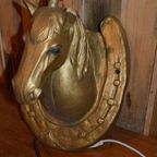 Wandlamp In De Vorm Van Een Paardenhoofd thumbnail 4