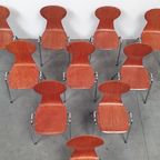 10x Eromes Pagholz Industriële Stapelbare Design Stoel thumbnail 4