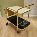 Vintage Serveerwagen Fifties Trolley Drankenwagen thumbnail 9