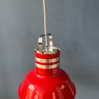 Rode Vintage Ateljé Lyktan Space Age 'Bucket' Hanglamp thumbnail 6