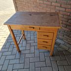 Bruynzeel Vintage Bureau Jaren 50 Bureautje Piet Zwart thumbnail 14