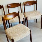 Set Vintage Deense Stoelen Jaren 60 thumbnail 5