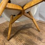 Set Van 2 Vintage Stoelen Van Miroslav Navratil Wit - M1418 thumbnail 8