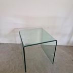 Fiam Of Framati Gebogen Glas Italiaans Design Side Table thumbnail 3