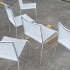 Set Van 6 Desalto 'zip' Eetkamerstoelen, Marco Maran, Italië thumbnail 14